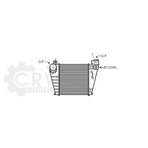 Intercooler per audi 9 - per, 1.9