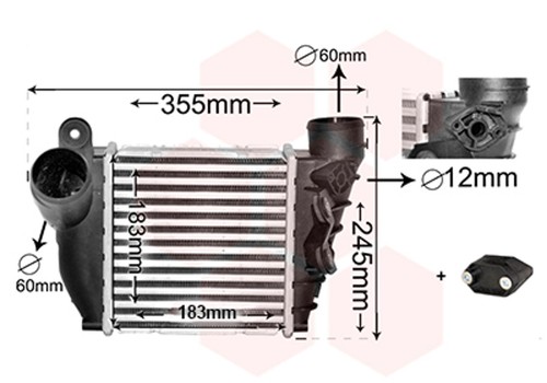 Intercooler van wezel ir - intercooler,