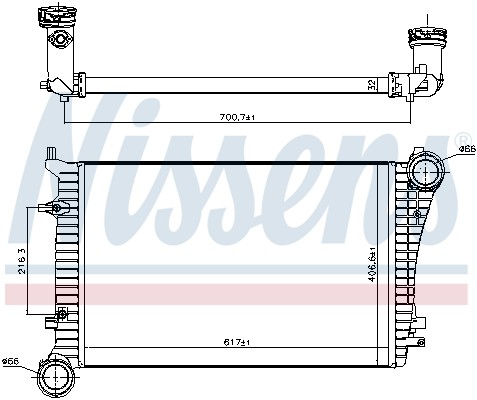 Intercooler per audi seat - intercooler,