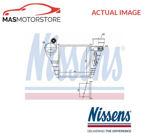 Radiatore intercooler nissens - radiatore,